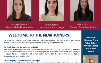 The Counter Fraud Team is Growing